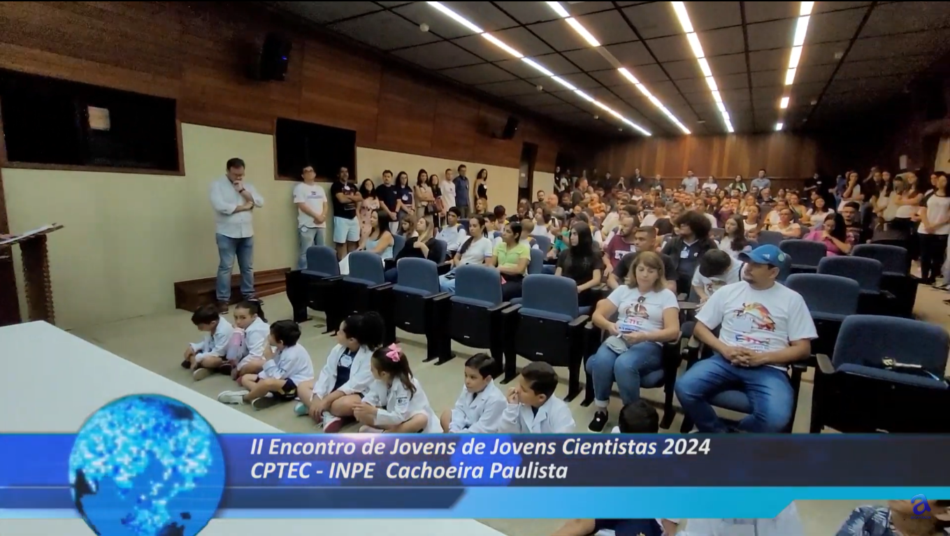 II Encontro de Jovens Cientistas - no CPTEC/INPE de Cachoeira Paulista