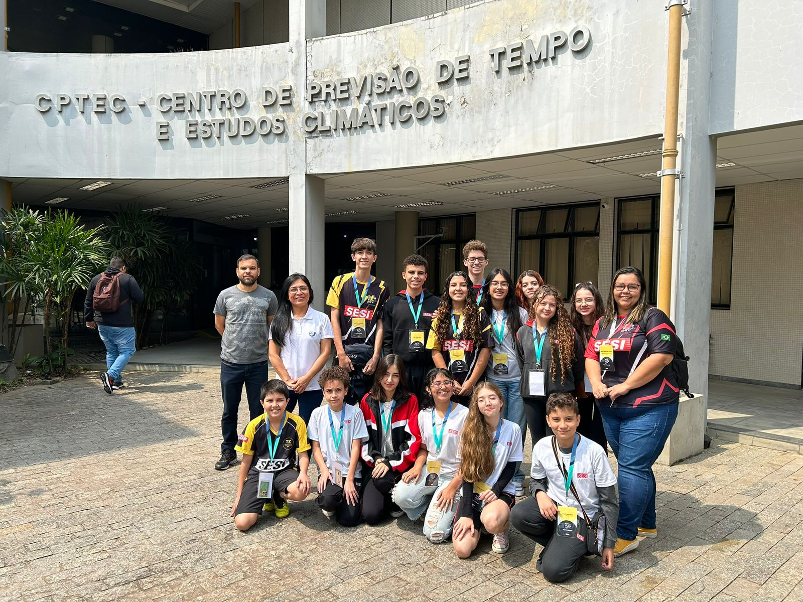 Visita ao Laboratório do CPTEC-INPE