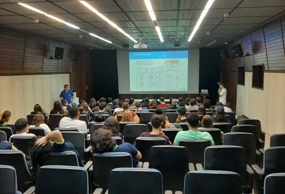 Visita Engenharia Ambiental da USP de Lorena - SP