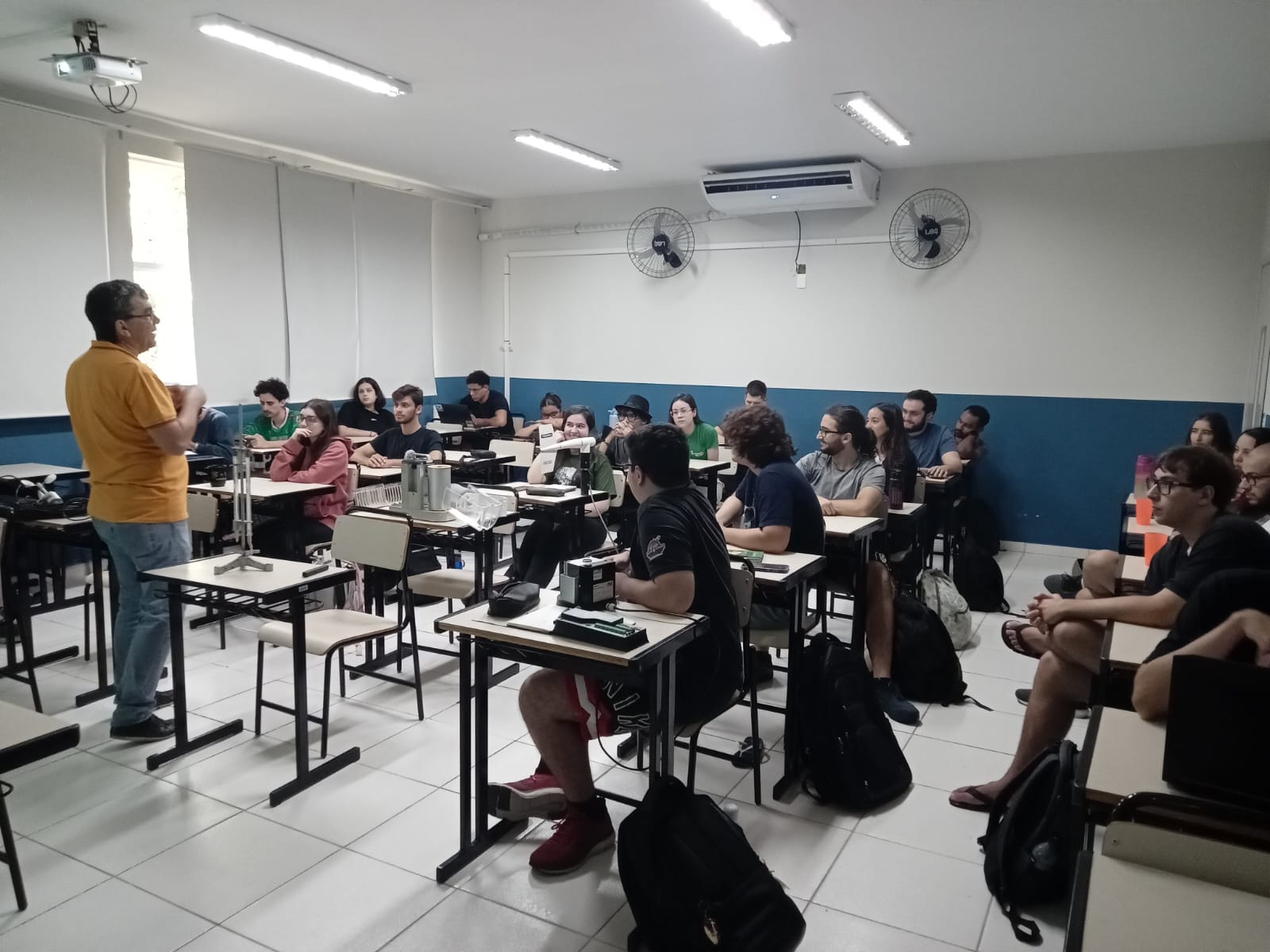 Visita a USP Lorena-SP no Curso de Engenharia Física