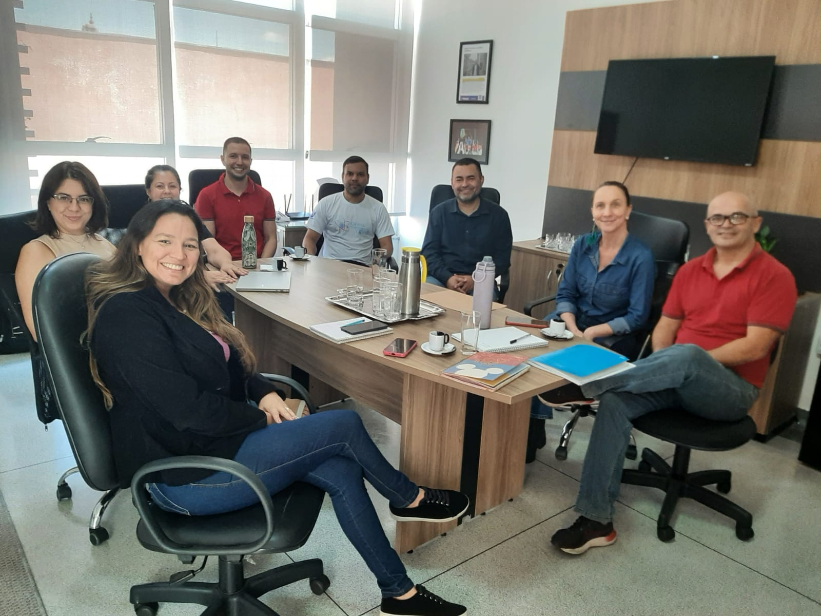 Reunião sobre Parceria com a Secretaria de Educação de Guaratinguetá
