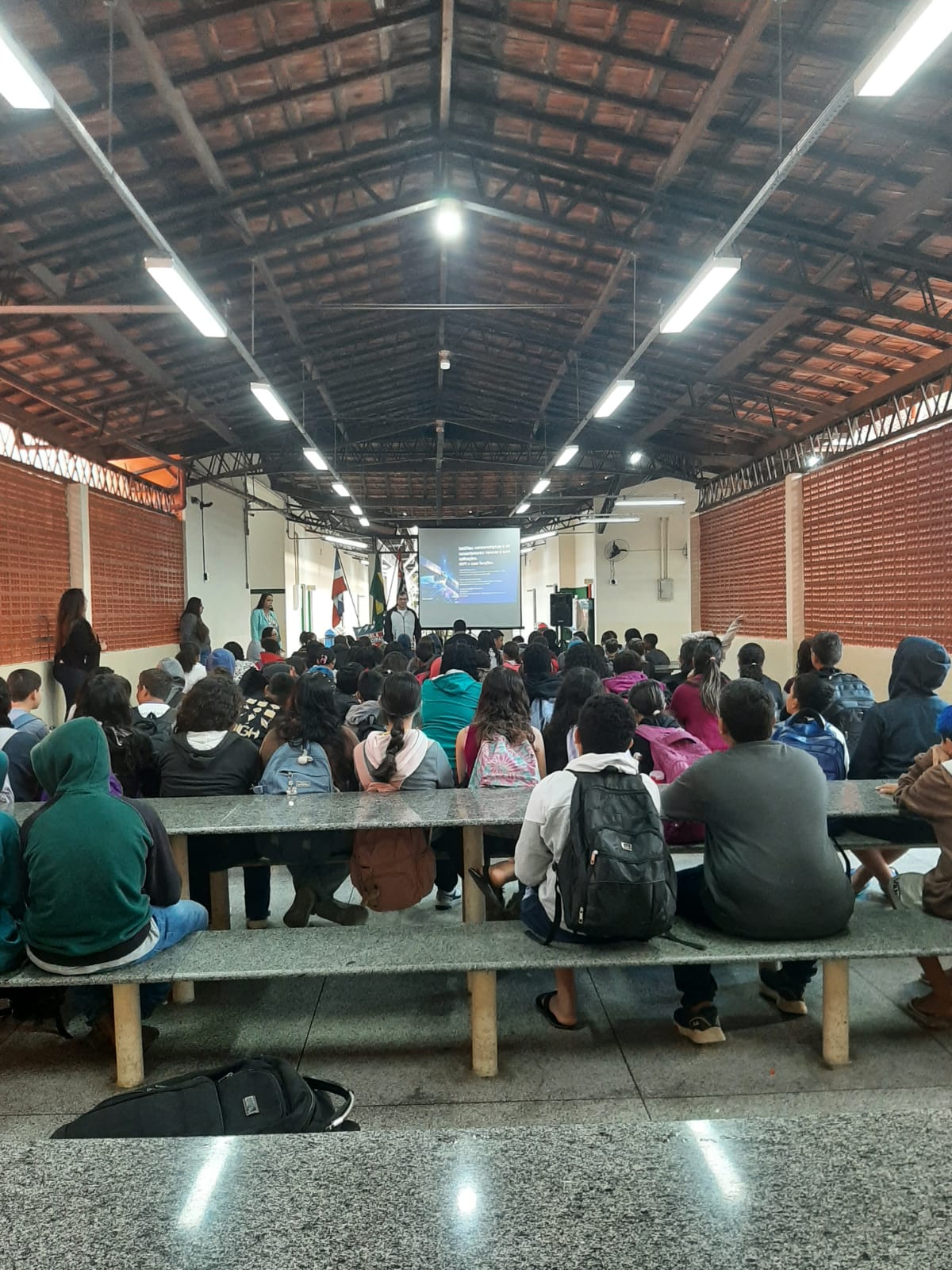 Visita à Escola EMEIEF - Aliete Ferreira Gonçalves