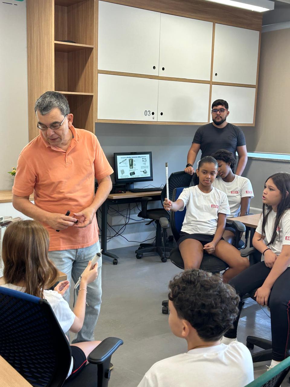 Visita à Escola SESI-SP de Lorena