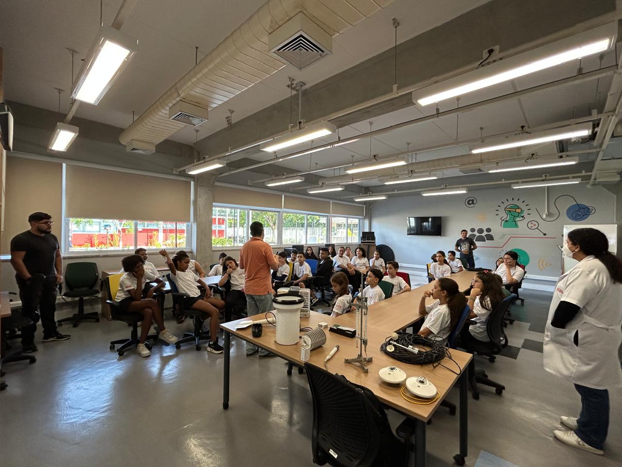 Visita à Escola SESI-SP de Lorena