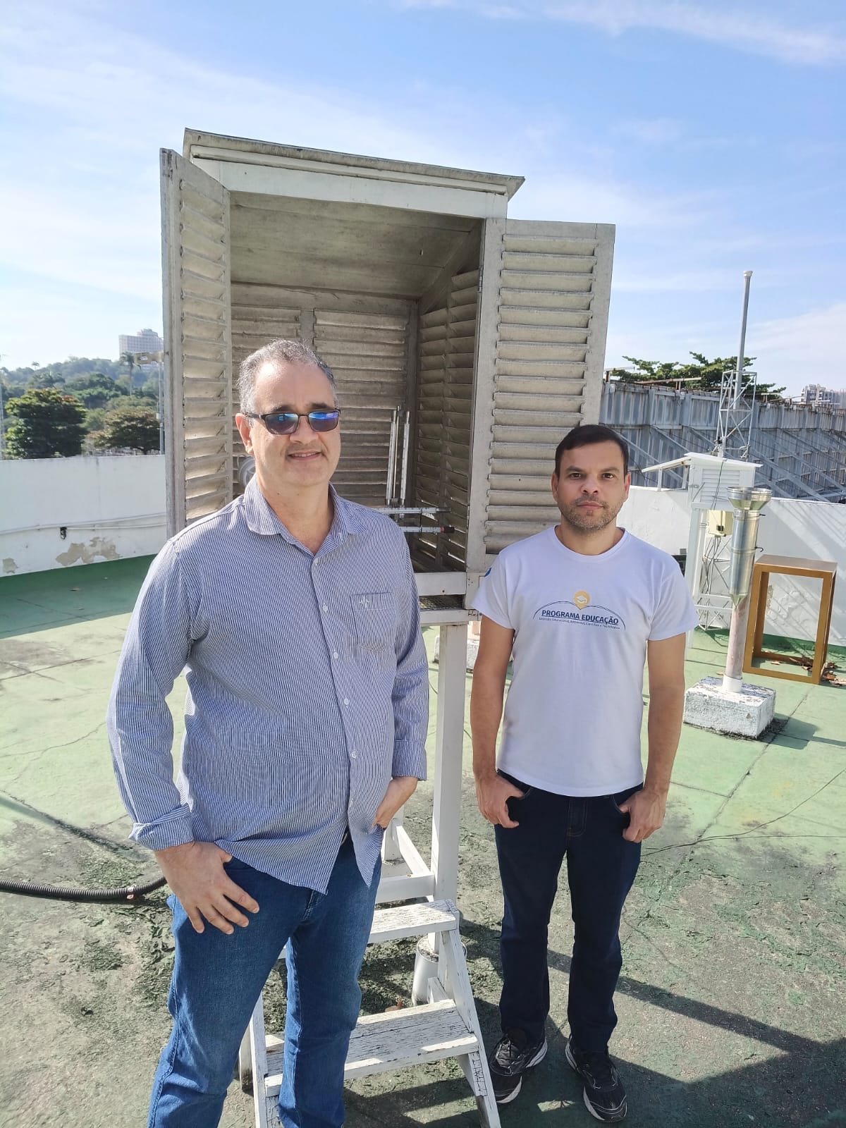 Visita do programa educação na CEFET-RJ  para acompanhar os projetos dos bolsistas PIBIC na parceira INPE  e CEFET - RJ
