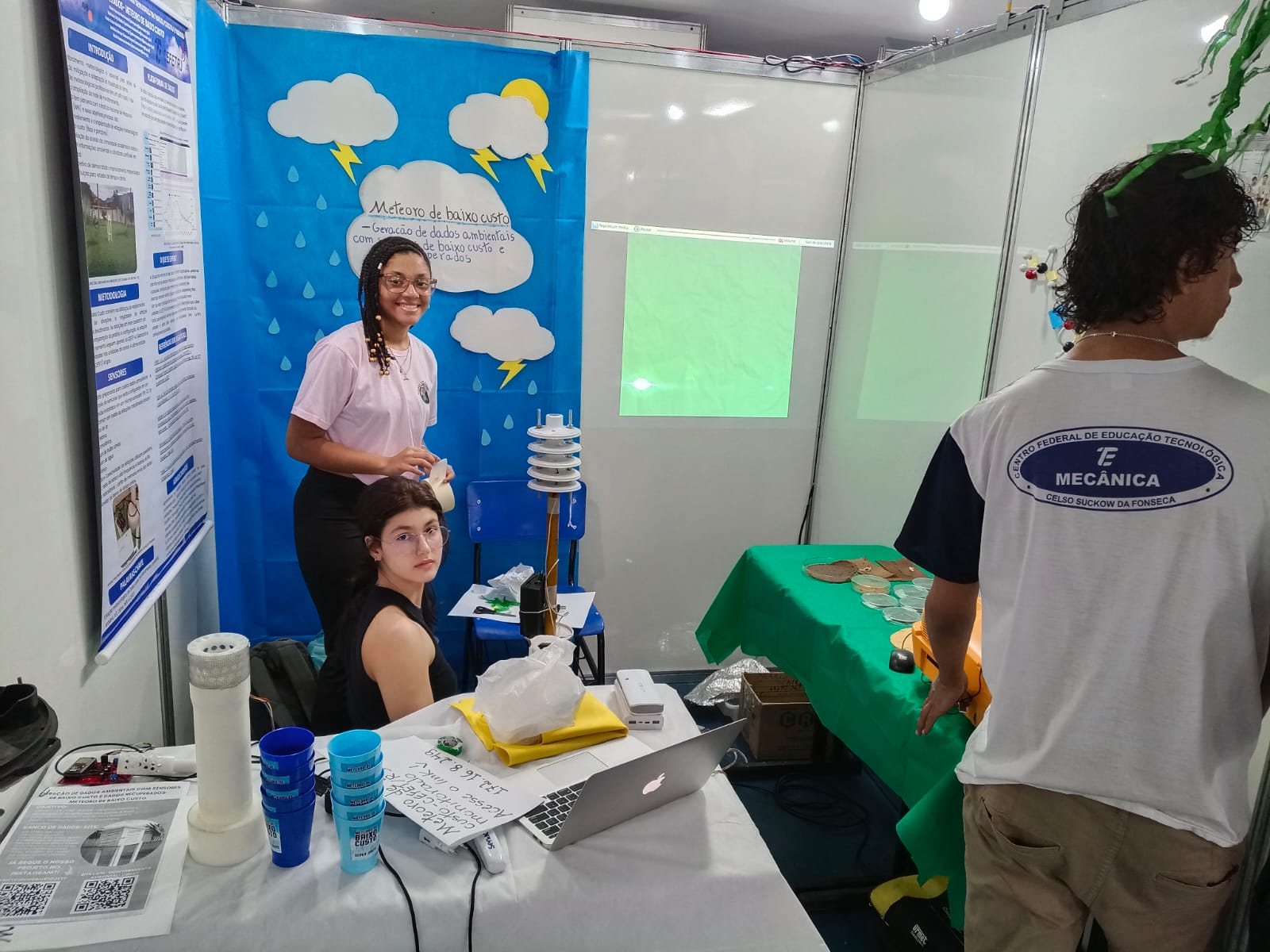Apresentação de projeto na EXPOTEC/EXPOSUP SEPEX 2025