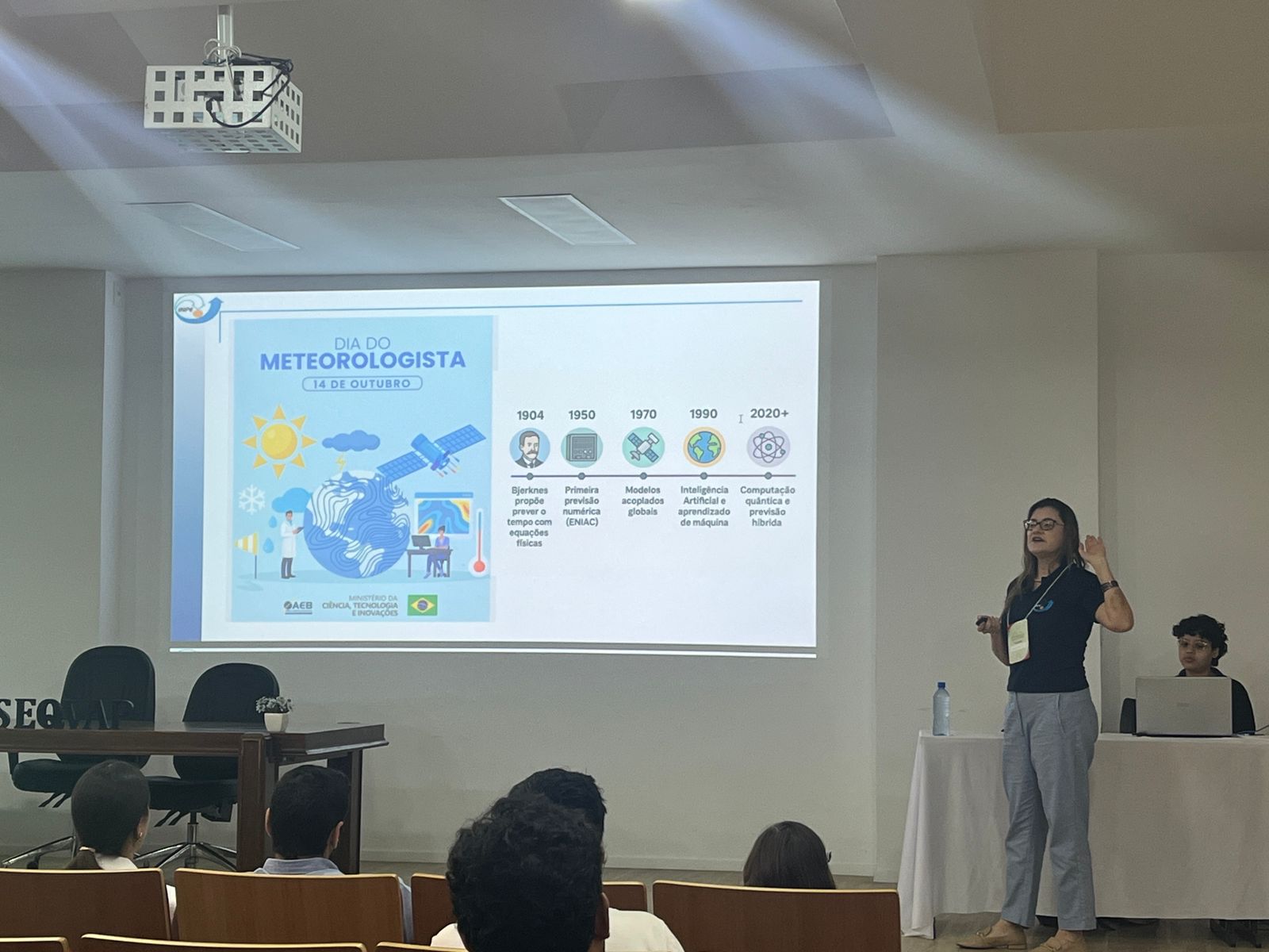 Semana de Engenharia Química do Vale do Paraíba (SEQVAP) na USP de Lorena-SP.