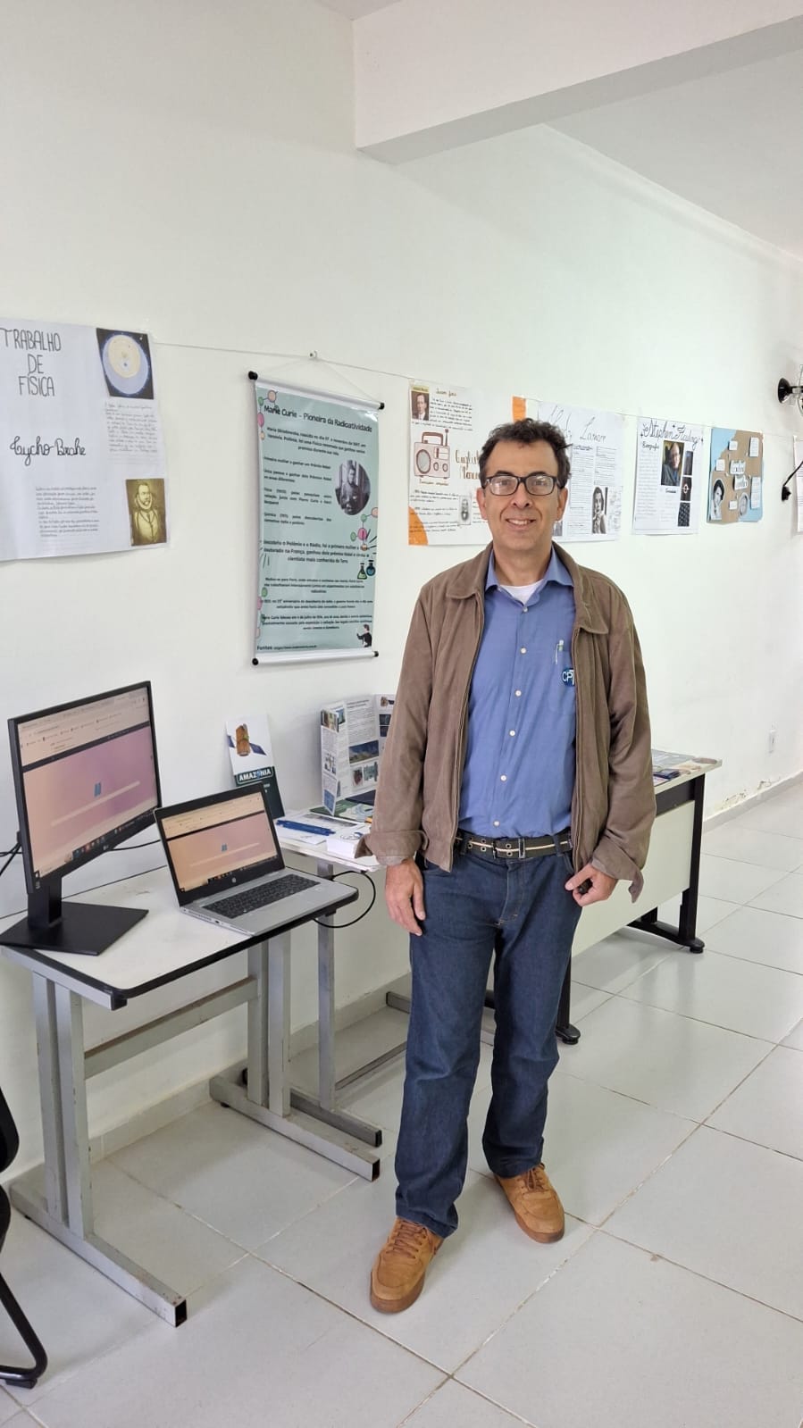 Participação do Programa Educação no Portas Abertas do IF de Carmo de Minas - MG