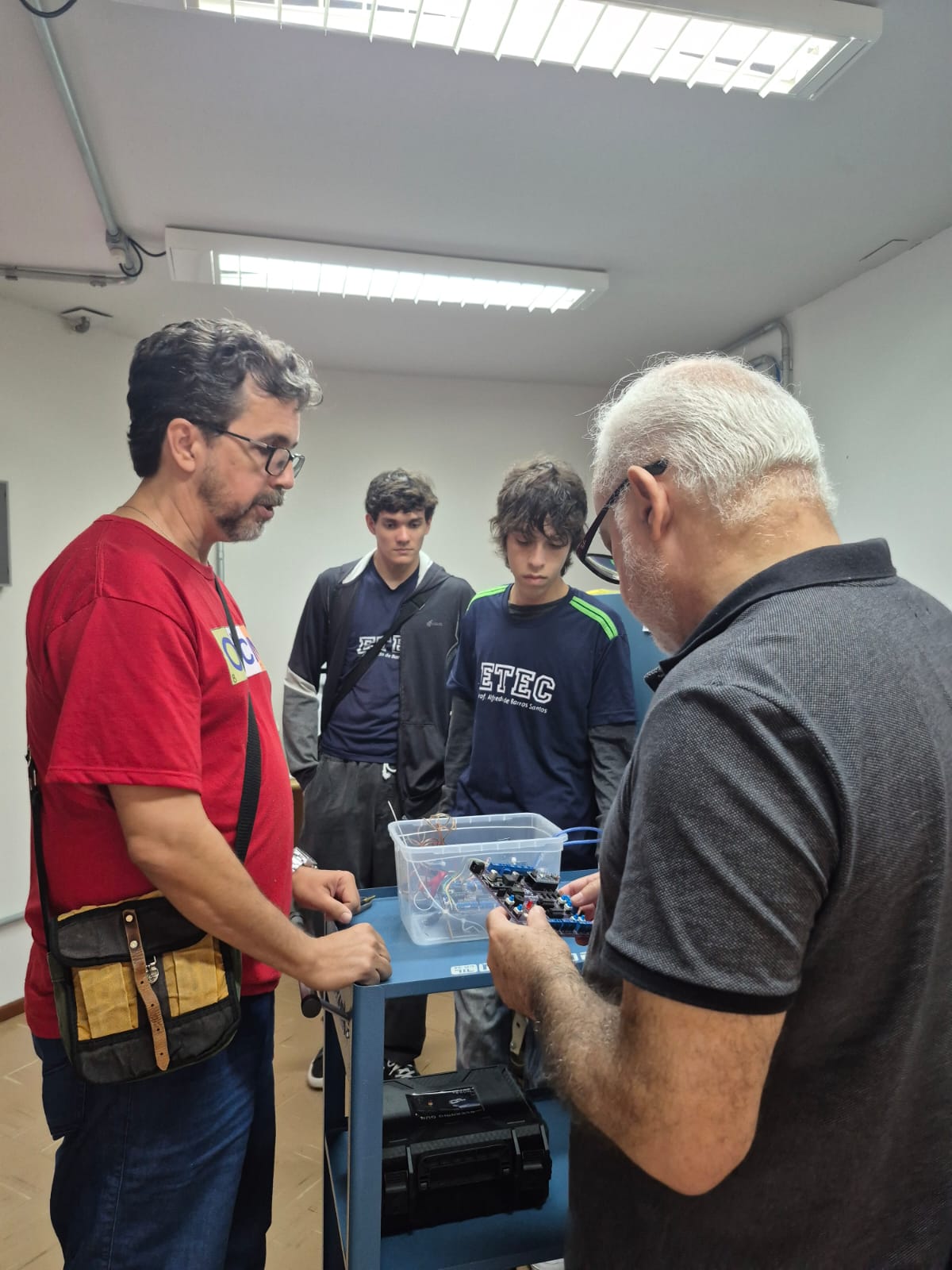 Calibração do equipamento de baixo custo Anhanga.