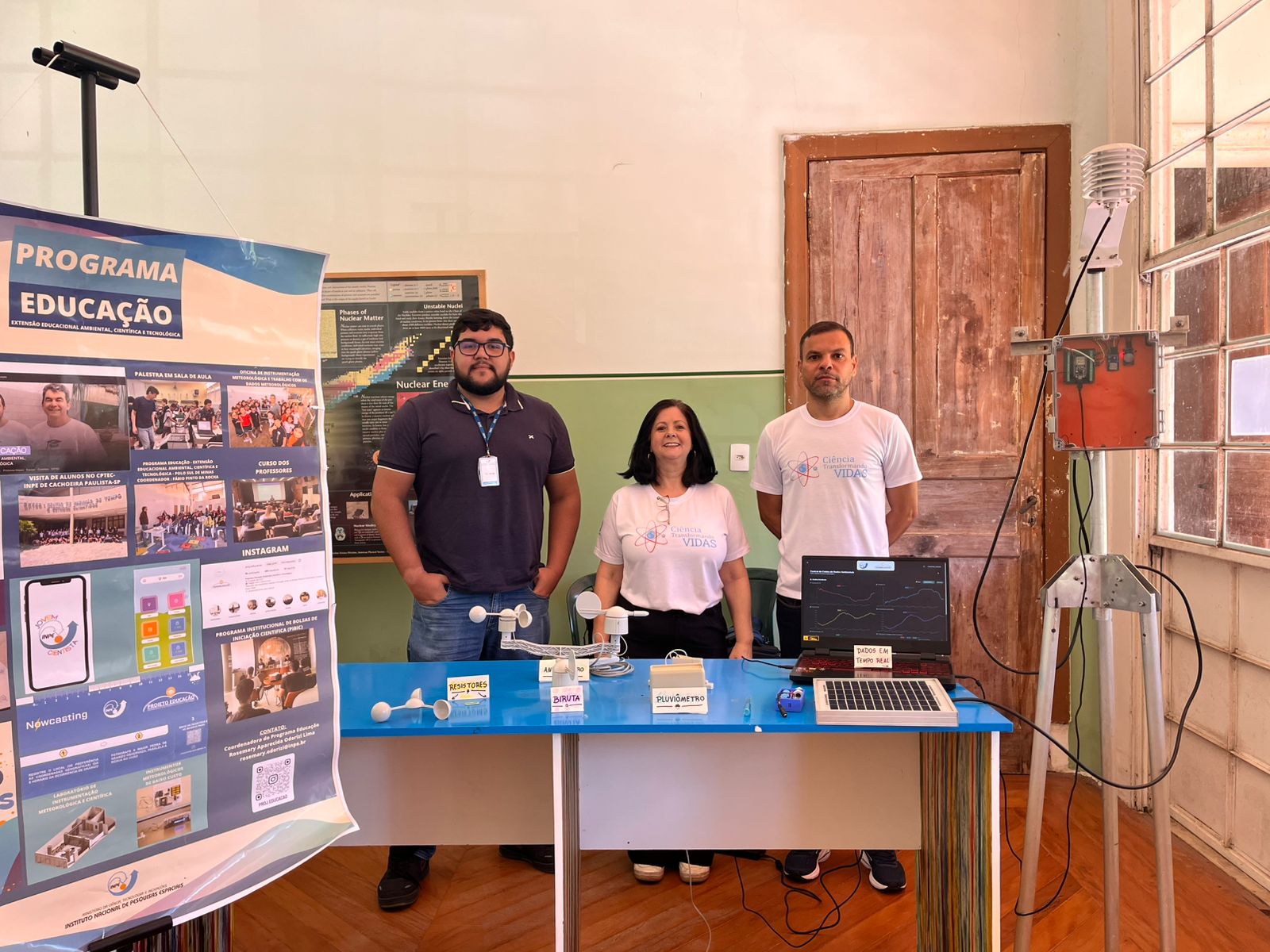 Ciência no Parque Vicentina Aranha na cidade de São José dos Campos-SP