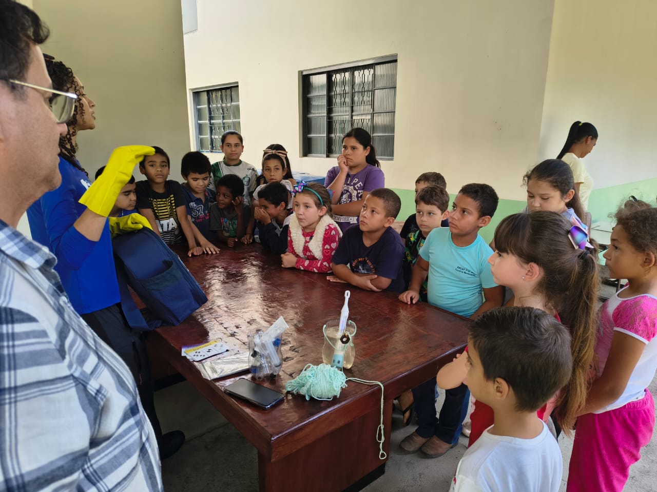 Projeto Observando os rios  SOS Mata Atlântica em parceria com o Programa Educação do INPE