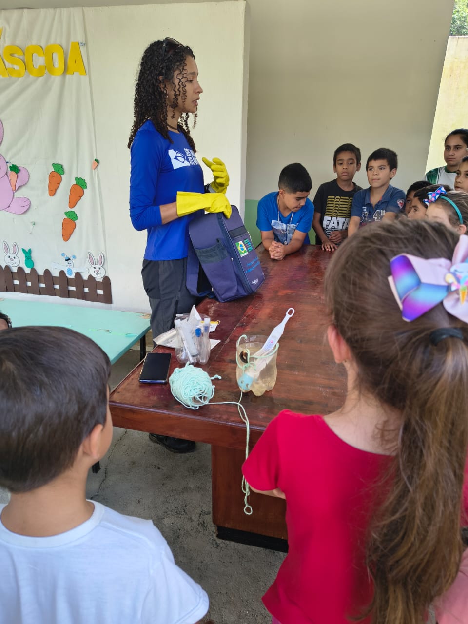 Projeto Observando os rios  SOS Mata Atlântica em parceria com o Programa Educação do INPE