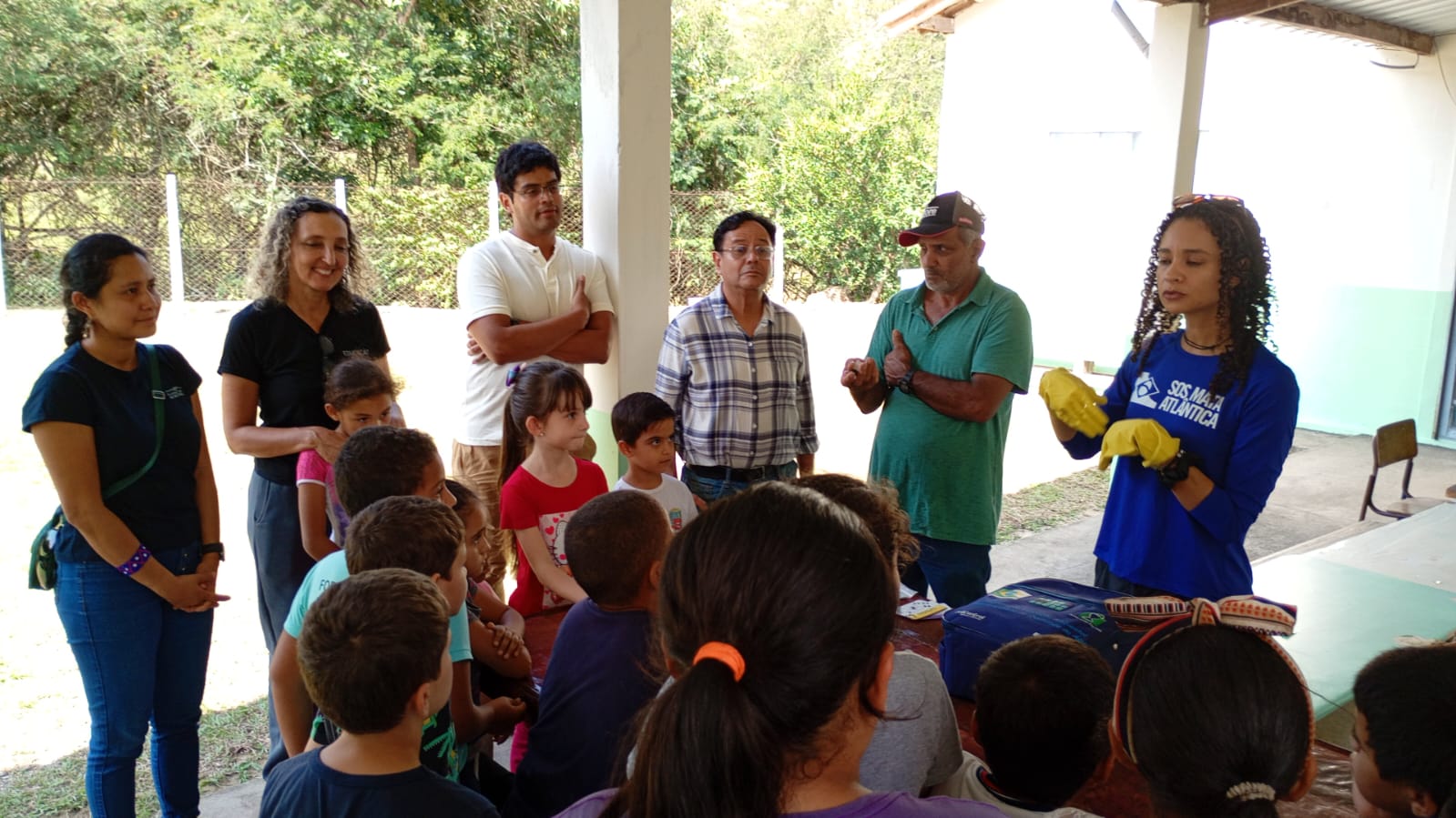 Projeto Observando os rios  SOS Mata Atlântica em parceria com o Programa Educação do INPE